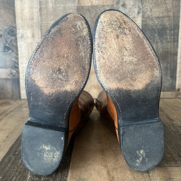 Lucchese Classics L8348 Ostrich Western Cowboy Boots Mens 6.5 D - Picture 3 of 12